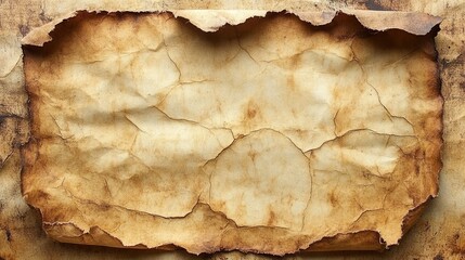 Fototapeta premium Ancient Parchment: A Textured Background of Aged Paper