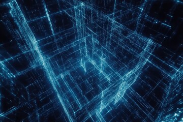 Abstract digital city