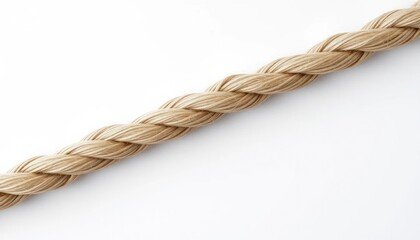 Light Beige Rope Diagonal