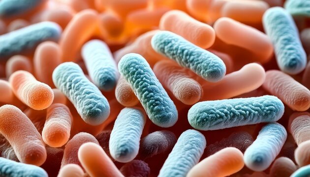 close up lactobacillus background