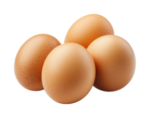 Cooking fresh eggs in the kitchen a step-by-step guide to breakfast isolated on transparent background