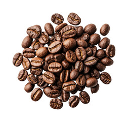 Experience coffee bean roasting at our cozy venue a warm culinary adventure isolated on transparent background