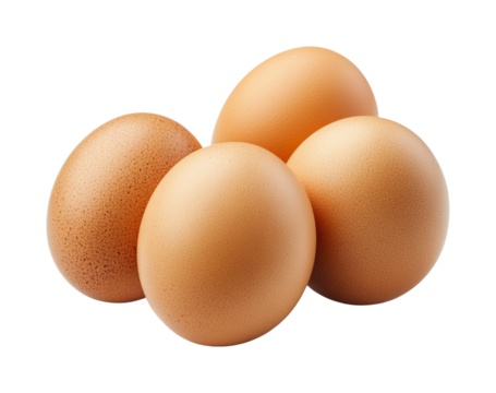 Cooking fresh eggs in the kitchen a step-by-step guide to breakfast isolated on transparent background