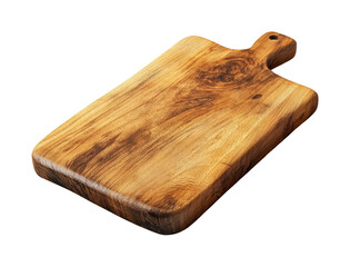 Chopping board preparation kitchen rustic top view cooking isolated on transparent background