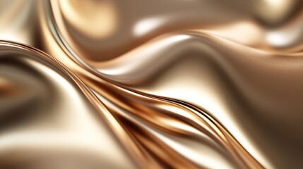 Fototapeta premium Elegant metallic textures abstract art digital design studio setting macro view modern aesthetics