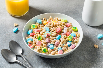 Sweet Sugar Kids Lucky Cereal for Breakfast