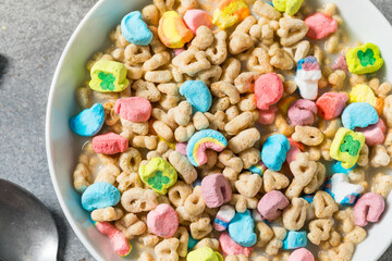 Sweet Sugar Kids Lucky Cereal for Breakfast