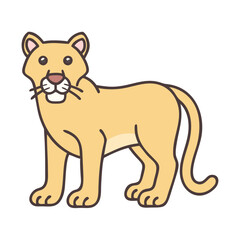 Adorable pomeranian dog illustration cute puppy cartoon pet animal fluffy breed canine friend drawing