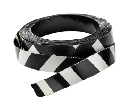 Filming action with clapperboard tape in environment view isolated on transparent background