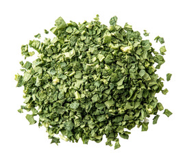 Obraz premium Chopping fresh herbs kitchen food preparation top view culinary isolated on transparent background