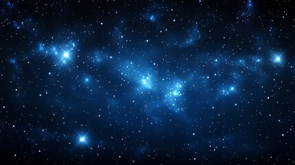 Obraz premium A modern image of outer space showcasing a stunning starry night sky as its background