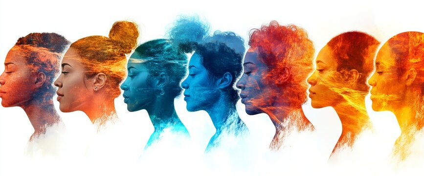 The transformation of society into a diverse population can be attributed to demographic change, where a predominantly older population evolves into a multifaceted group