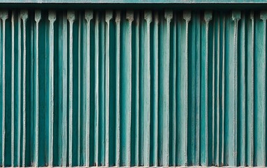 Teal Vertical Striped Architectural Texture Background
