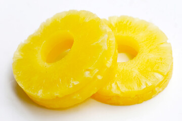 Pineapple fruit, Canned pineapple sliced
