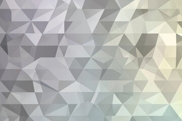 Fototapeta premium Abstract Gray Triangle Mosaic Low Poly Geometric Design, polygon , texture