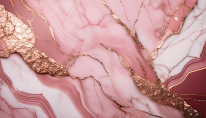luxury pink marble rose gold background texture background design generative ai
