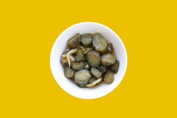 Japanese pickled cucumber,  Japanese food