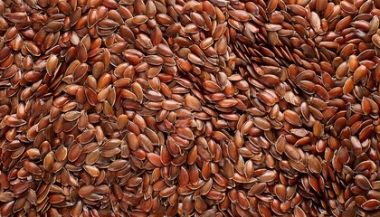 brown flax seeds background texture