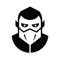 KF94 Mask Vector Illustration