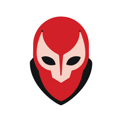 Molded Mask Vector Illustration