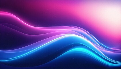 blue purple pink wave template empty space color gradient rough abstract background shine bright light and glow grainy noise grungy texture