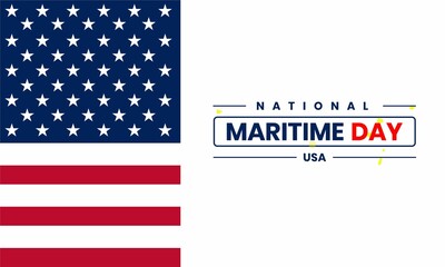 
National Maritime Day Vector Illustration 