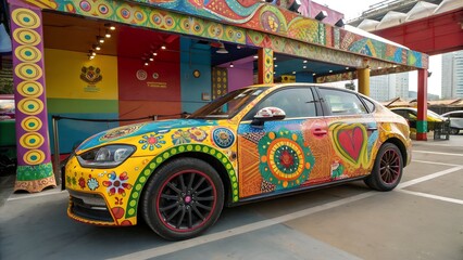 EV Art Car &ndash; Creative Expression Meets Electric Vehicle