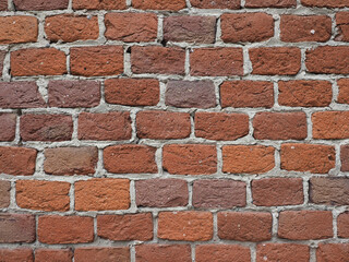 Obraz premium red brick wall background