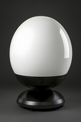Modern Egg-Shaped Table Lamp Futuristic Design