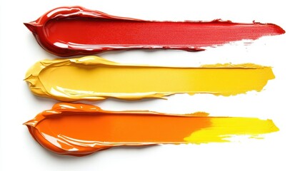 Obraz premium Colorful paint swatches