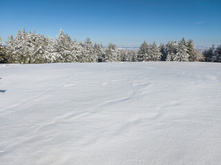 Obraz premium Panorama of Vitosha Mountain, Bulgaria