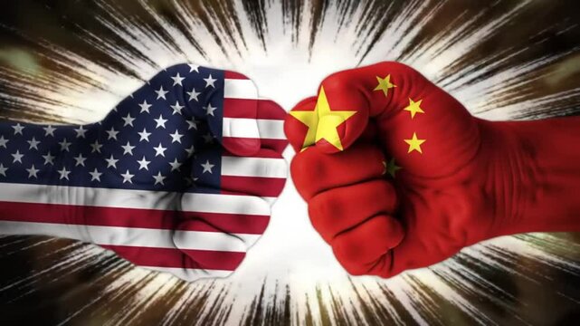 USA vs China: A Clash of Economic and Political Titans; Global Power Struggle and International Relations