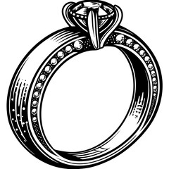 Creative Ring Illustration | Beautiful and Detailed Jewelry Vector Design