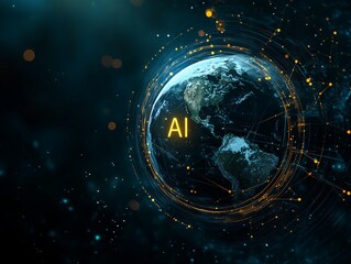 Digital Earth with AI Network Connections