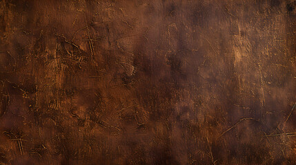 Obraz premium Close up of a dark brown textured surface with subtle variations and fine line details throughout it