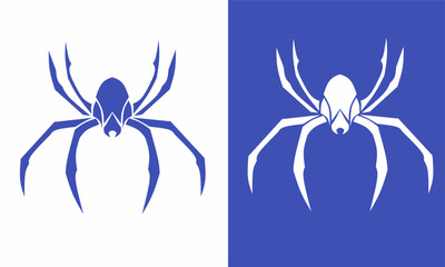 illustration design graphic of spider symbols suitable for logo design