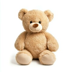 Obraz premium Soft and cuddly teddy bear toy, perfect for hugs and comfort. An ideal gift for kids of all ages.