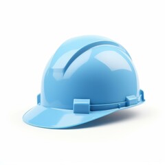 Fototapeta premium Vibrant pastel hard hat offers both style and safety, perfect for construction sites while adding a pop of color.