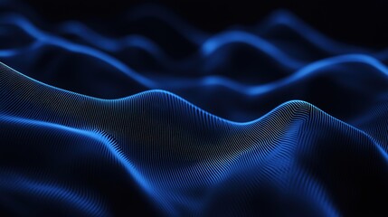 Obraz premium Futuristic Tech Wave