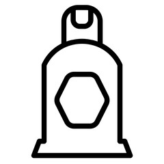 Bat Curtain Water Line Icon