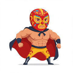 lucha libre illustration