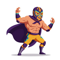 lucha libre illustration