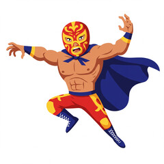 lucha libre illustration