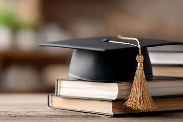 name: black cap on books,