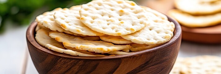 photo of delicious rice crackers 