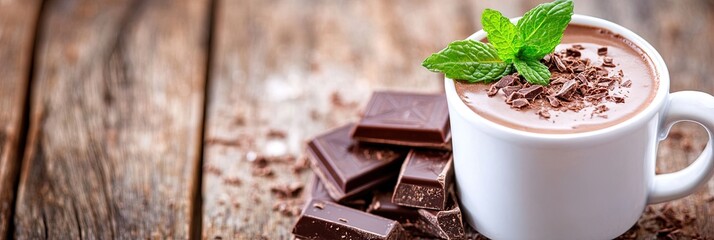 photo of delicious sipping chocolate 