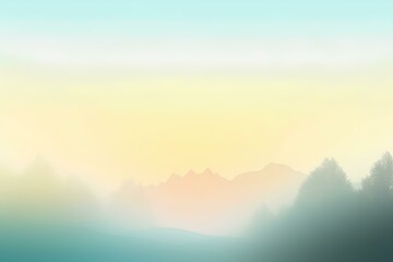 Obraz premium sunrise in the mountains