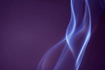 Close up shot of smoke abstract as background