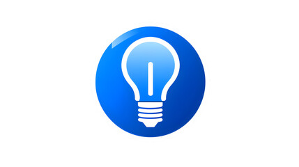 Professional Business Idea Bulb Icon Vector Illustration for Creative Presentations
