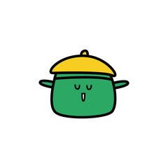 pan cartoon design vector illustration